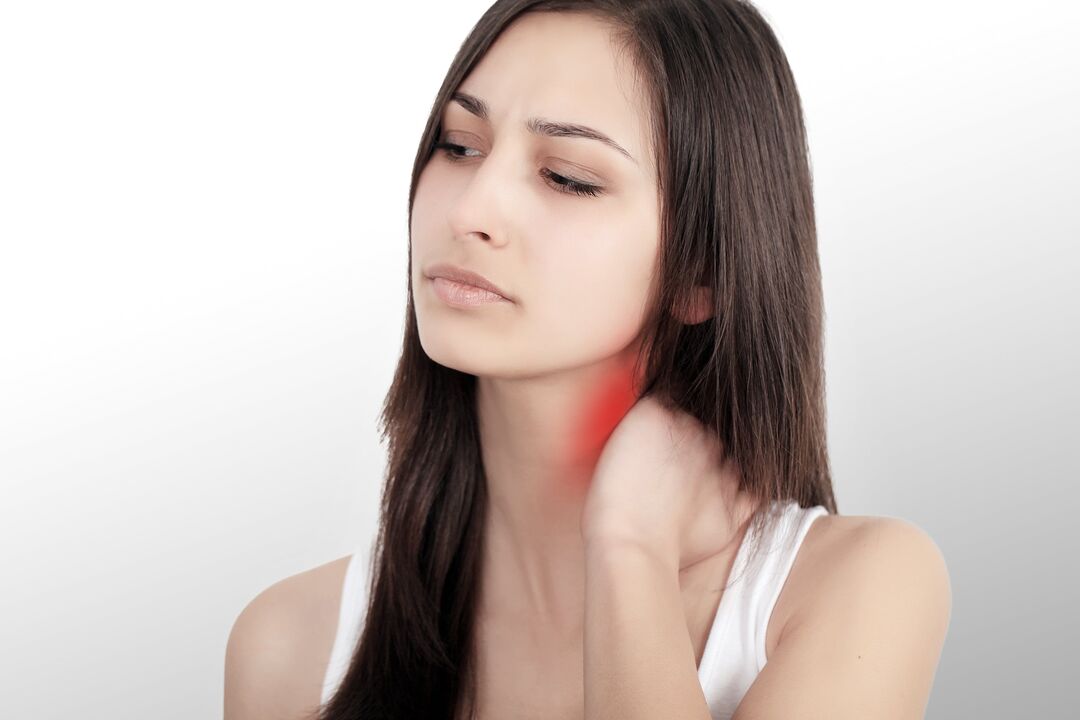 Osteochondrosis of the cervical vertebrae